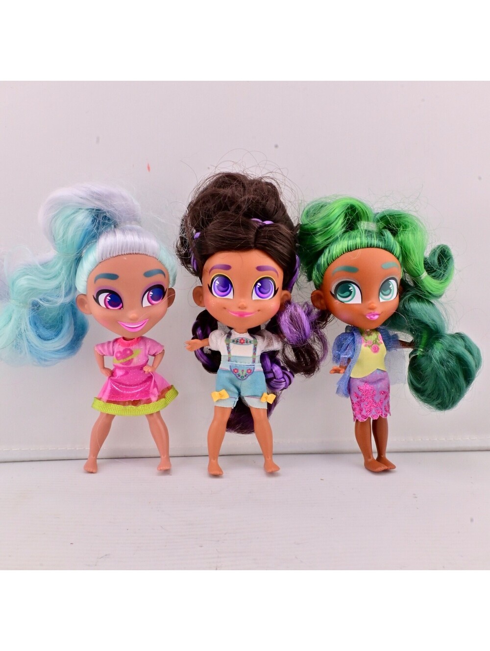Just play Hairdorables Doll Lot Of 3 Fashion Mini Dolls Mixed Lot Collectab HA